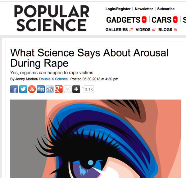 Can Arousal Occur During Rape? A Medical Perspective