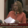 California Senator Holly Mitchell: California Senator Holly Mitchell speaks in support of ACR 155