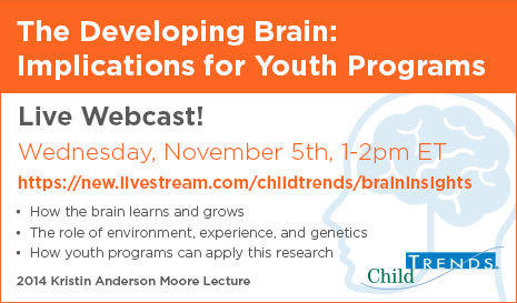 The Developing Brain:  Implications for Youth Programs [Webcast]