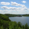 beautiful MN lake scene