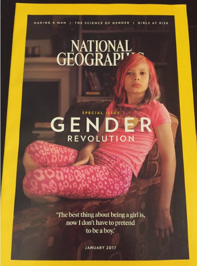 National Geographic January 2017 issue on Transgender