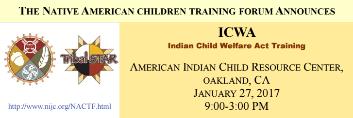 Indian Act Child Welfare (IACW) training webinar or in person