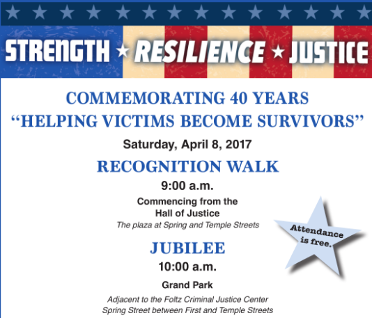 Strength * Resilience * Justice ~ Recognition Walk (free event) Los Angeles, CA