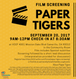 Paper Tigers film screening (Ventura, California)