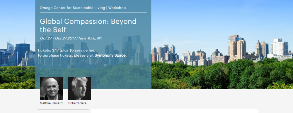 Global Compassion: Beyond the Self (New York, NY)