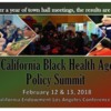 California Black Health Agenda Policy Summit