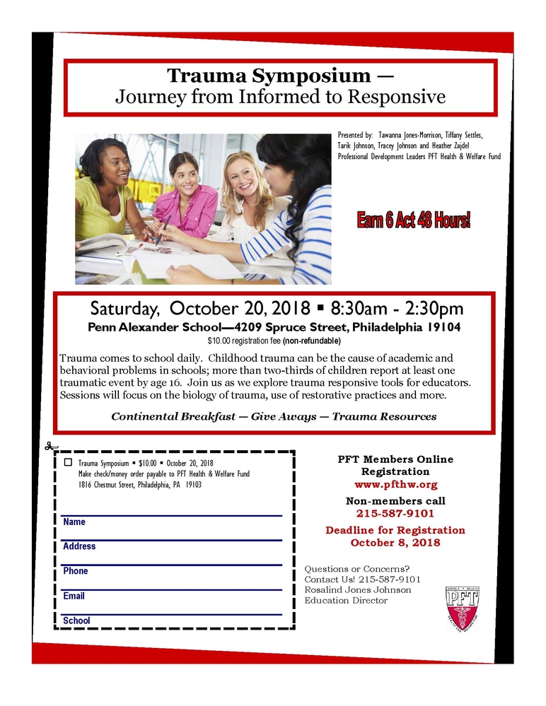 Trauma Symposium - Journey from Informed to Responsive