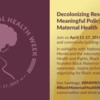 UCSF-School of Nursing Presents....2019 Black Maternal Health Week