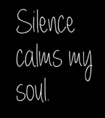 Silence Calms my Soul image
