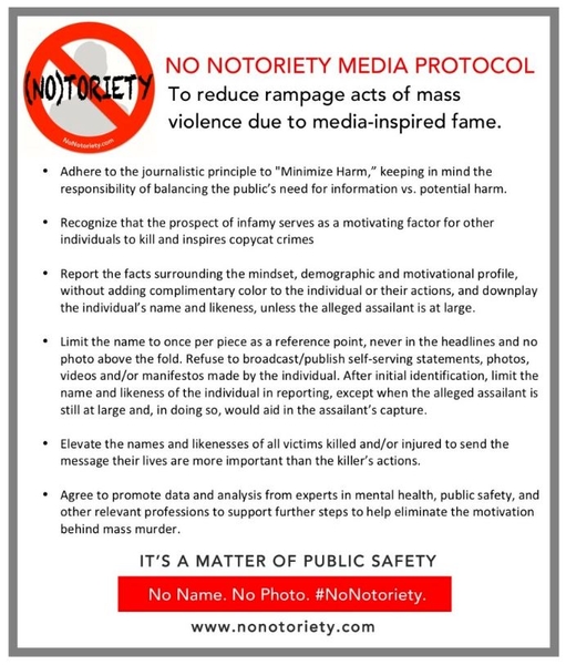 No Notoriety Media Protocol