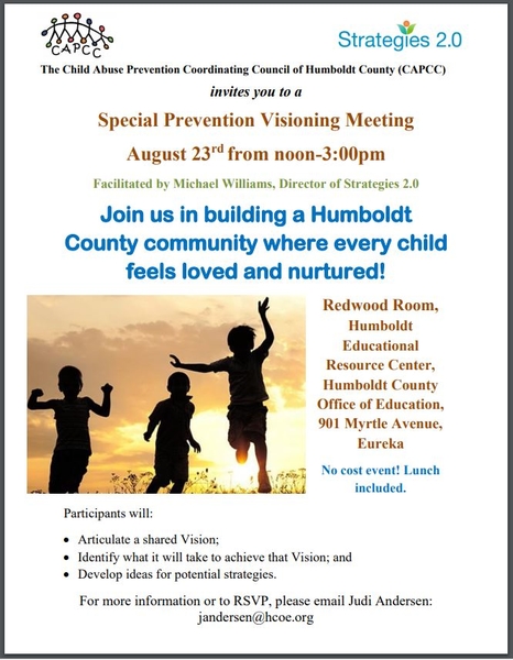 Humboldt Strategies Every Child Feel Loved event