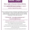Faith-based Weekly DV Support Groups