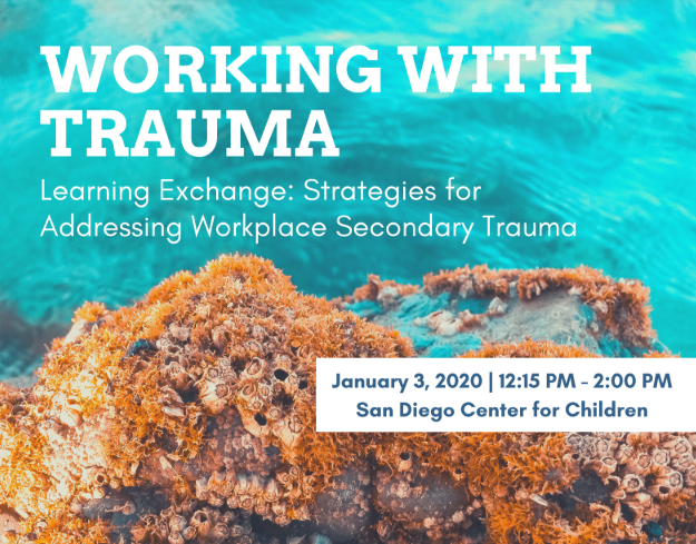 SD-TIGT Learning Exchange #2: Strategies for Addressing Workplace Secondary Trauma - San Diego, California