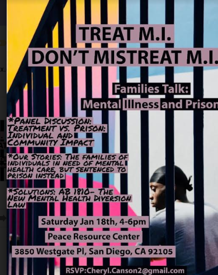 Treat Mental Illness - Don't Mistreat Mental Illness (Families Talk Mental Illness &amp; Prison)