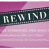 REWIND: Film Screening and Director Q&amp;A