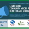 Leveraging Community Voices for Health Care Change