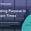 Cultivating Purpose in Uncertain Times [centerhealthyminds.org]