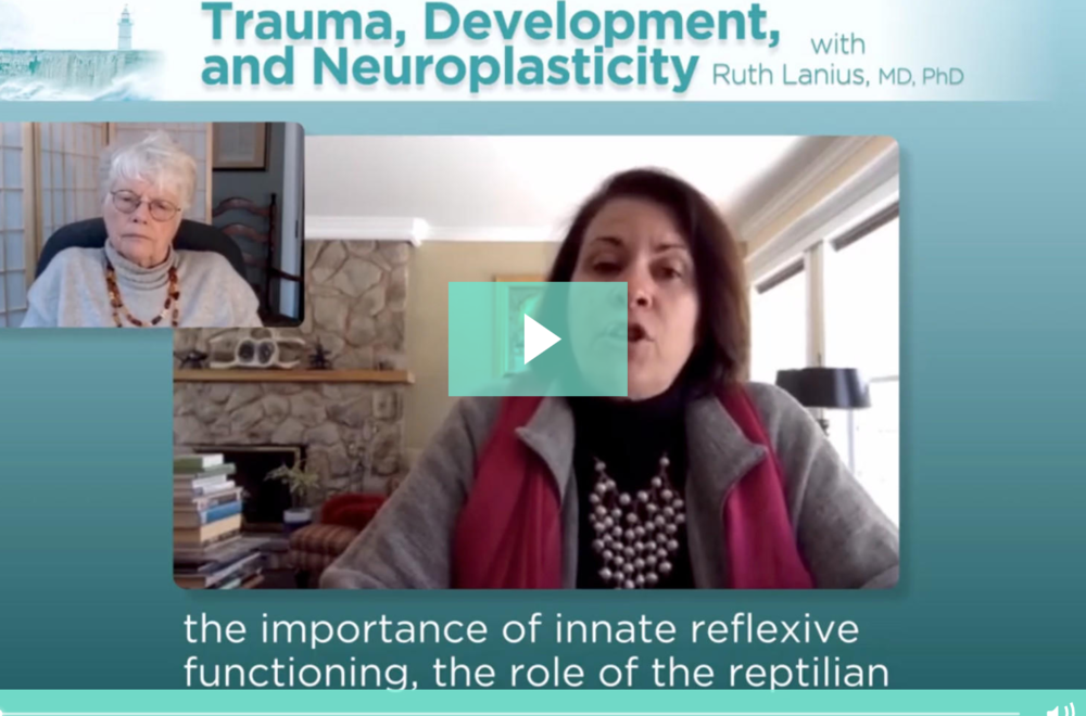 How can therapy help to restore a sense of self after trauma?