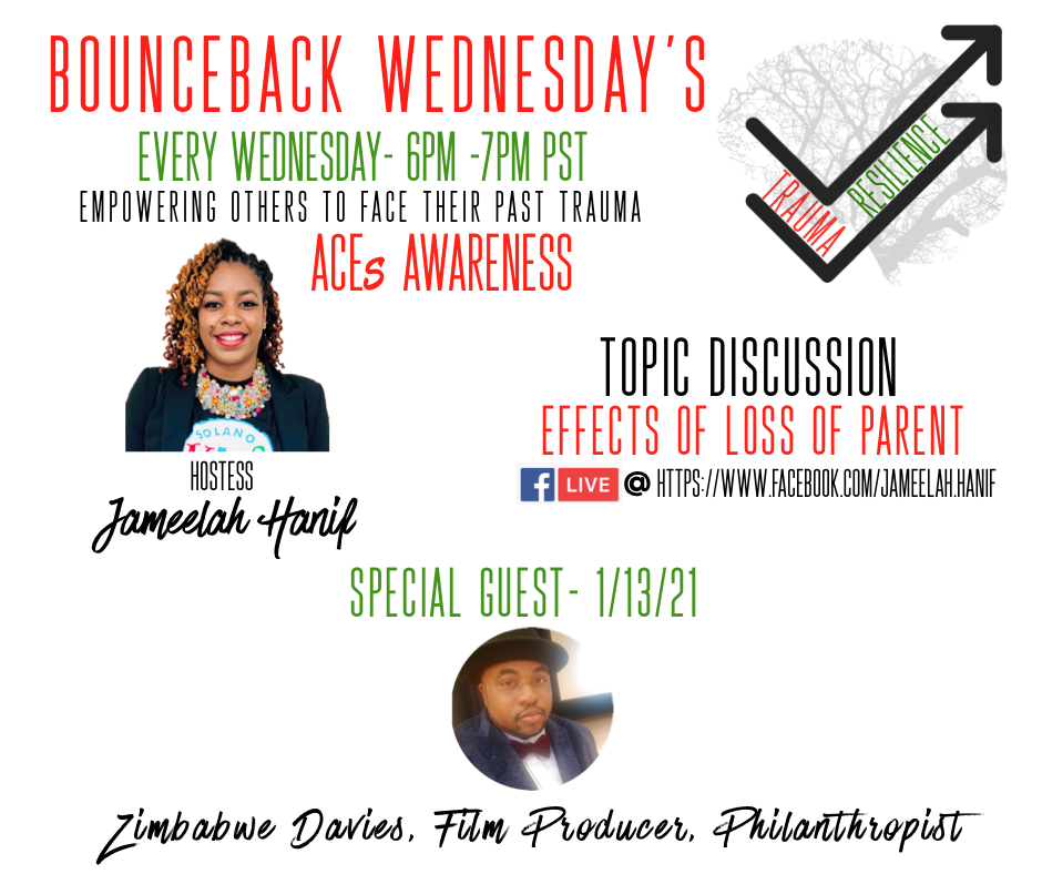 BounceBack Wednesdays- Effects of Loss of Parent