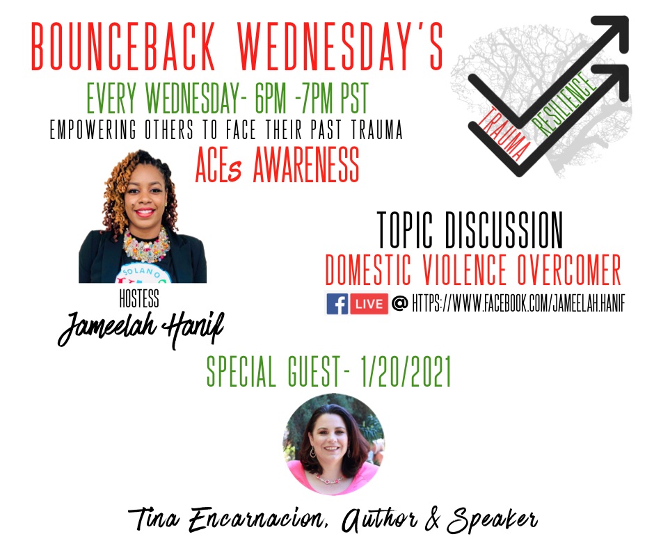Bounceback Wednesdays- Domestic Violence Overcomer
