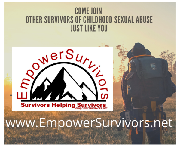 Come join other survivors of childhood sexual abuse just like you!
