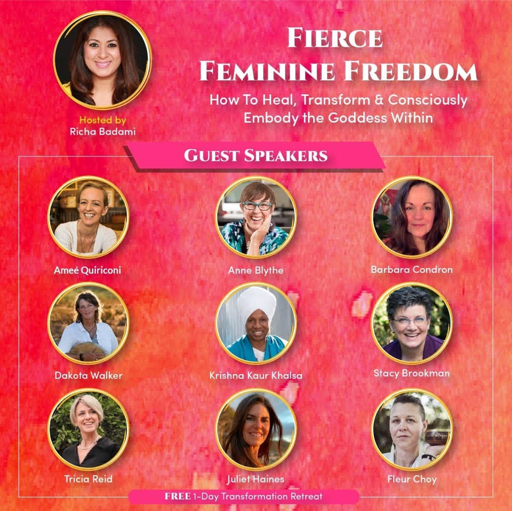 Fierce Feminine Freedom (FREE ONLINE RETREAT FOR WOMEN)