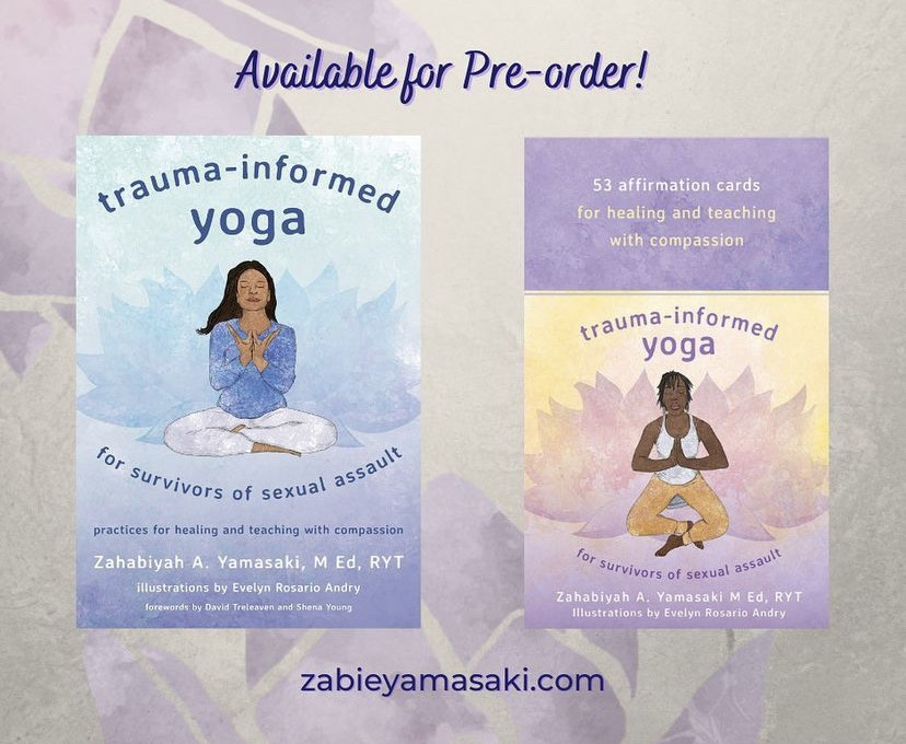GIVEAWAY: Zabie Yamasaki's Upcoming Book: Trauma Informed Yoga