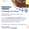 Therapeutic Tremors to Manage Your Stress