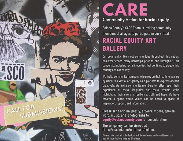 CARE Art gallery flyer ENG