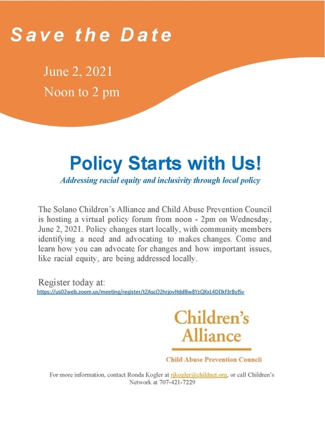 CAPC Save the Date June Policy Forum