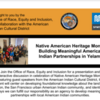 Native American Heritage Month: Building Meaningful American Indian Partnerships in Yelamu