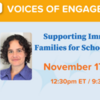 Supporting Immigrant Families for School Success