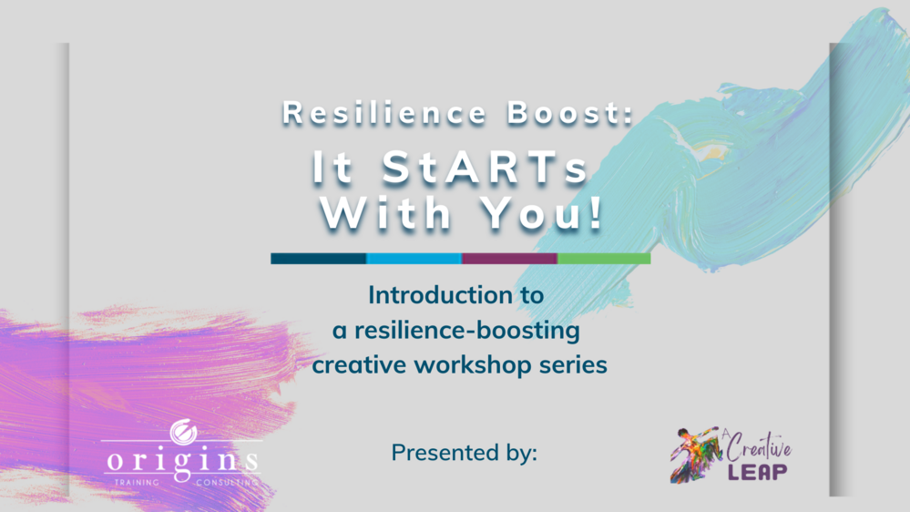 FREE Wellness Webinar- Resilience Boost: It StARTs With You!