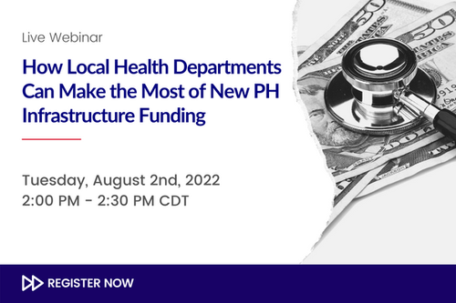 Webinar: How local health departments &amp; PACEs coalitions can make the most of PH Infrastructure funding
