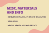 Misc. Materials and Information