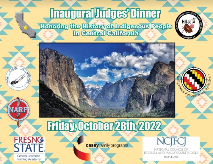 Inaugural Judges’ Dinner for Central California, Hosted by Picayune Band of Chukchansi Indians