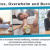 Tools for Stress, Overwhelm and Burnout November