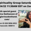 Saturday with Jessica Nathanson: Spirituality Group