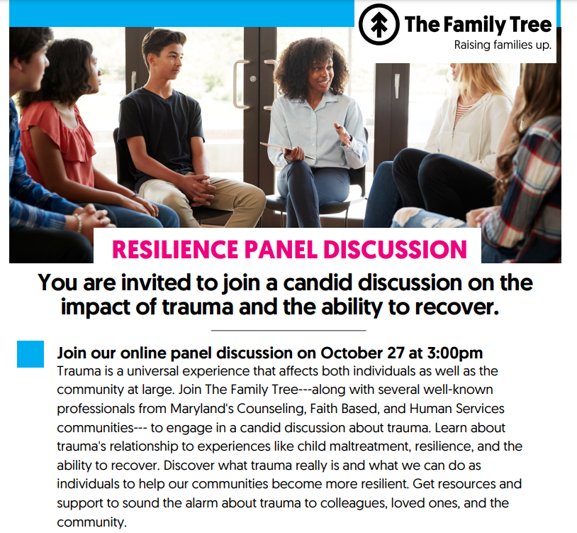 You're Invited to a Candid Discussion on Trauma Hosted by The Family Tree