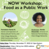 Virtual Workshop: Food as a Public Work