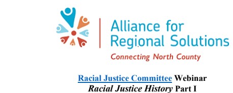 Racial Justice Committee Webinar, Racial Justice History, Part I