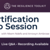 FREE Info Session: Become a Certified Facilitator of The Resilience Toolkit