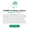La Maida Project Experiential Workshop: Health &amp; Human Nature