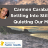 Settling Into Stillness: Quieting Our Minds