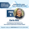 Webinar: The Science of the Positive and How Positive Experiences Improve Health