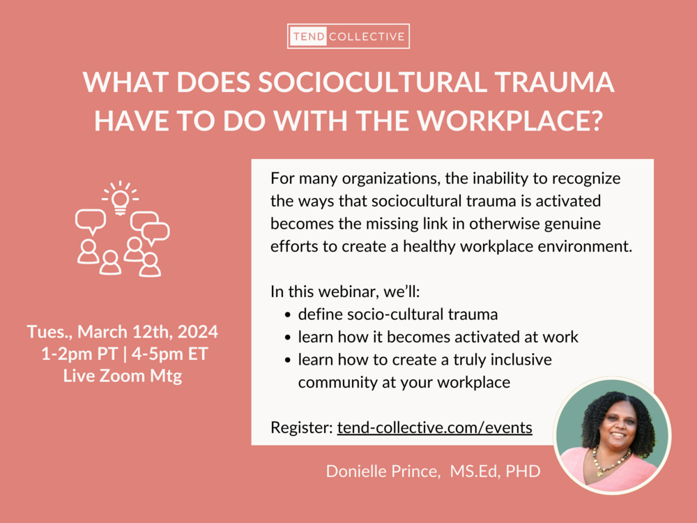 [free] What Does Sociocultural Trauma Have to Do with the Workplace?