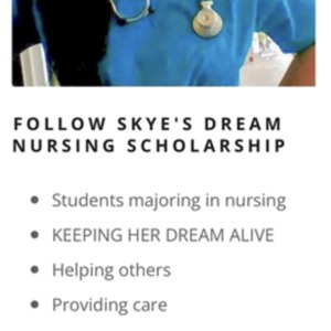 Follow Skye's Dream Nursing Scholarship 2022.pdf
