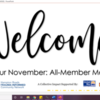 HRTICN: All Member Meeting | November 2020