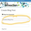 5.  Choose "Standard Blog Post"