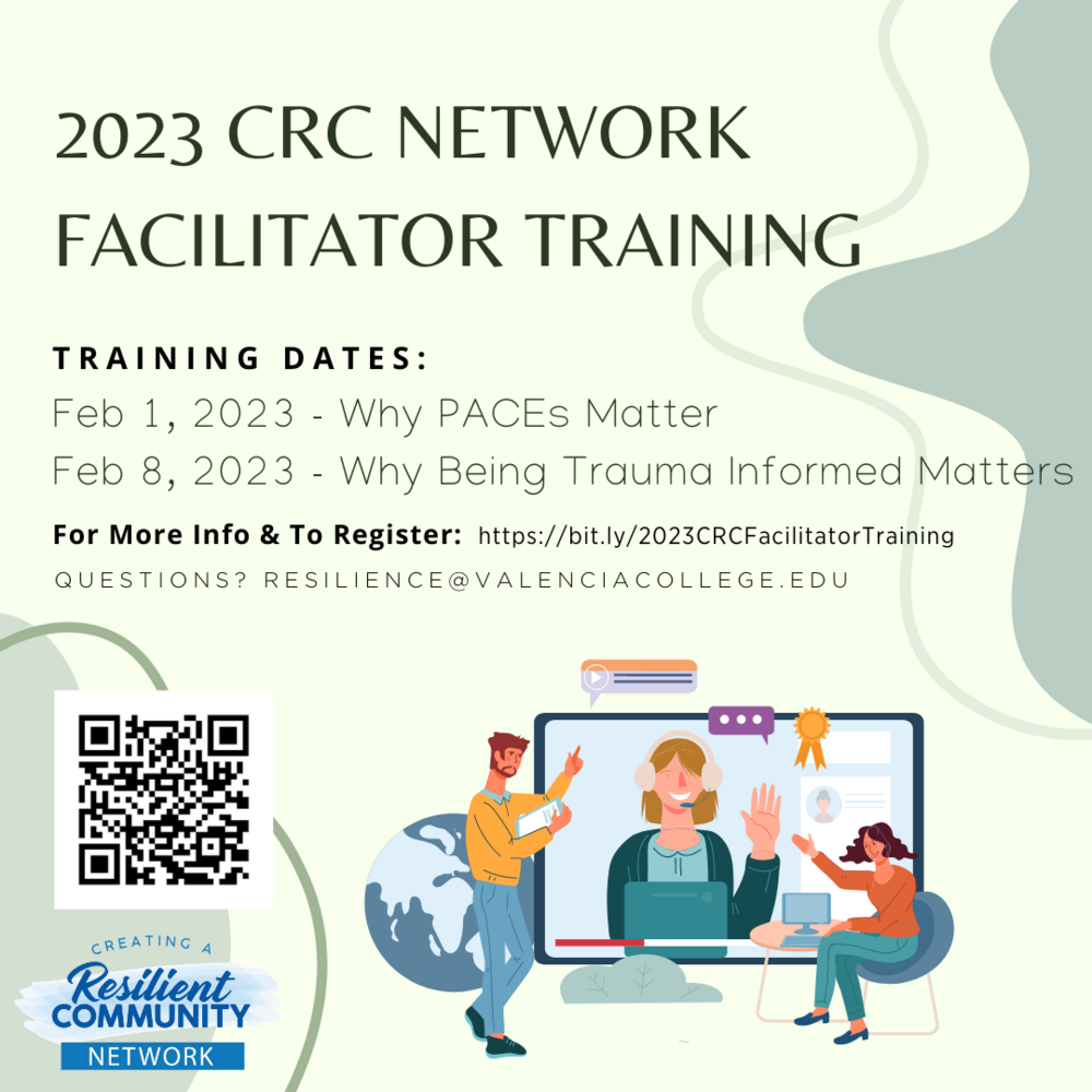 (CRC) Network Facilitator Training Sign-Up Deadline